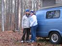 Jay & Val at first campsite