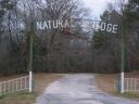 Natural Bridge Sign